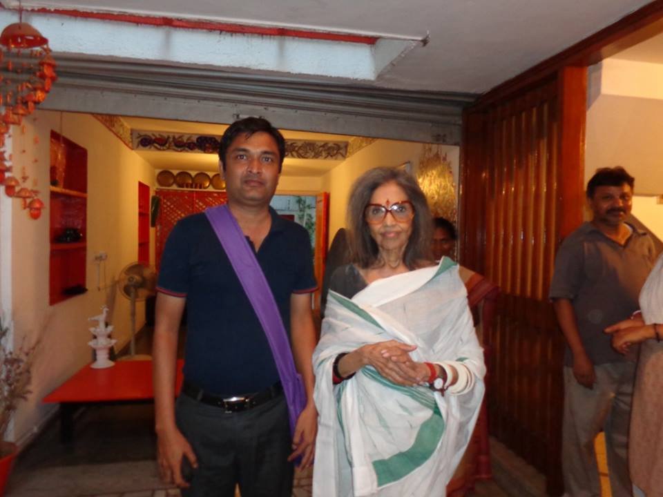 Meeting with Smt. Tara Gandhi at Her Residence
